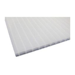 Plaque polycarbonate alvéolaire 16mm - Coloris - Opaline, Epaisseur - 16 mm, Largeur - 98 cm,