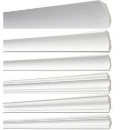 Kit moulure B5 -, 1,5 m, 20 pièces (30m) - Blanc