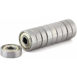 10pcs 626ZZ Mini Roulements à Billes Double Blindé Roulements à Bride en Métal Protégés Multi-Usage