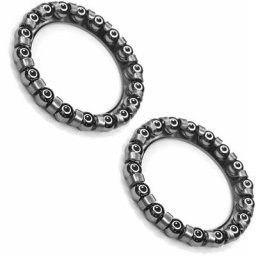 Cyclingcolors - 2x roulement cage à billes vélo acier 28mm 39mm 15 billes 4,76mm universel
