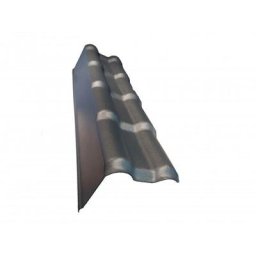 Profil de rive gauche pour toiture pvc mini 94 x 66 cm - Coloris - Gris anthracite, Largeur - 66