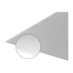 Plaque polycarbonate alvéolaire 10mm - Coloris - Translucide, Largeur - 98 cm, Longueur - 2 m