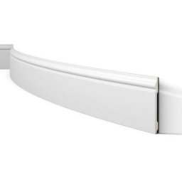 Noel&marquet - Plinthe FL2-FLEX Polyuréthane wallstyl (120 mm x 15 mm) - nmc noël & marquet
