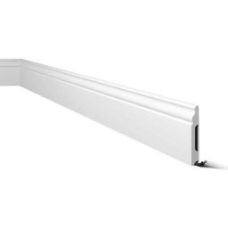 Noel&marquet - Plinthe FB2 Polystyrène hd wallstyl (100 mm x 13 mm) - nmc noël & marquet