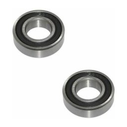 2x roulement à billes 6003-2RS 17x35x10mm étanche roue moto scooter mobylette voiture remorque