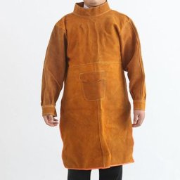 Soudeur Tablier En Peau De Vache Pour Hommes Et Femmes, Avec Manches Et Col, Heavy Duty Ouvrier