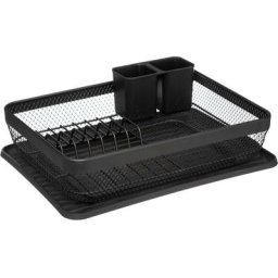 5five - gouttoir métal avec plateau Mayaj noir - 5 five simply smart - Noir