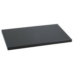 Table Professionnelle Cuisine 50x30x2 Couleur Noir. Polyéthylène - Metaltex