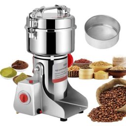 Moulin à Grain Électrique Rotatif - Poudre Sèche Surfine - Broyeur à Café -Multifonctionnel
