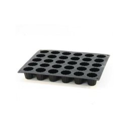 5five - Moule 30 cannelés silicone Silicone Pro rouge - 5 five simply smart - Rouge