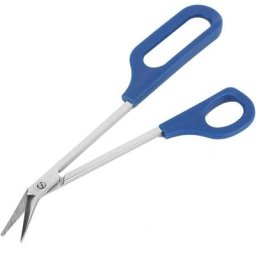 Blue Dream - Ciseau Ongle Bec Long pour Ongles épais aux Orteils Ciseaux à Cuticules Ergonomiques