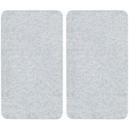 Wenko - Protection plaque de cuisson en verre, protection plaque induction, lot de 2, verre trempé,
