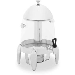 Distributeur De Jus Café Thé Boisson Chaude Froide Avec Robinet Inox 12 litres - Crème, Rouge,