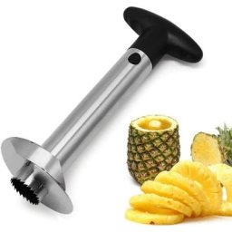 Outil de carottier et de trancheuse d'ananas, extracteur de noyau d'éplucheur d'ananas pour couper
