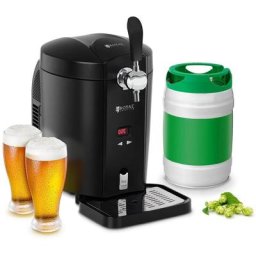 Royal Catering - Tireuse Pompe à Bière Distributeur Complète Égoutoir Et Accessoires Pour Fût 5 l