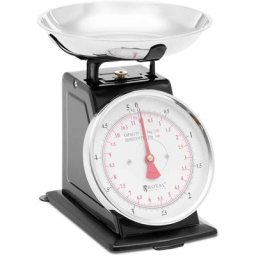 Royal Catering - Balance de cuisine Balance de cuisine mécanique 5 kg Plateau de pesée en inox