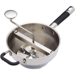 Masterclass - Kitchencraft Presse-purée électrique rotatif à usage intensif, métal, 43,5 x 21 x
