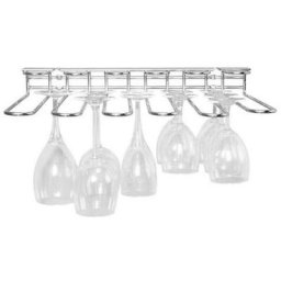 Rack à Verres - 5 Rangées - Chrome