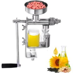 Presse a huile manuelle en acier inoxydable 304, pour bricolage, extracteur de huile de arachide,