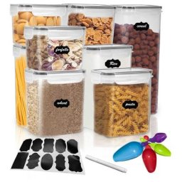 Boîtes de Conservation Boite Alimentaire Hermétique Set de 8 Boites Conservation Alimentaires