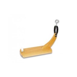 Martinez Albainox - Support à jambon - Support à jambon laqué Gondola 25 mm Albainox, Base en bois,