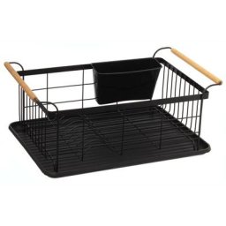 Gouttoir fer avec plateau Blackwood noir - 5 five simply smart - Noir