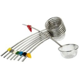Tellier - Louche à Fondue Chinoise en Inox ø 60 mm - Lot de 4