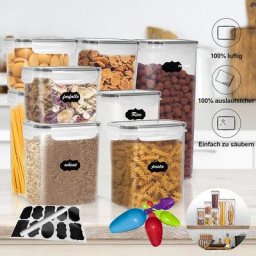 Boîtes de Conservation Boite Alimentaire Hermétique Set de 8 Boites Conservation Alimentaires Boite