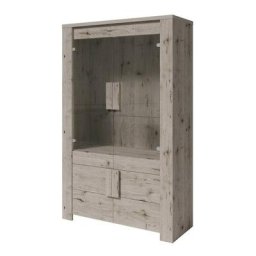 Vitrine, argentier, vaisselier amek 4 portes. Meuble contemporain idéal pour votre salon ou salle à