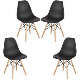 Aqrau - Lot de 4 Chaise Salle à Manger/Chaise de Cuisine/Chaise de Table à Manger/Chaises Modernes