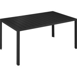 Tectake - Table de jardin bianca 150 x 90 cm pieds réglables en hauteur - table de camping, table