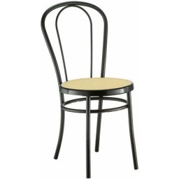 Italchair - Chaises Salle à Manger en Métal Café Restaurant Hotel thonet - Noir