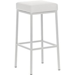 Tabouret de bar Montreal 85 blanc Blanc
