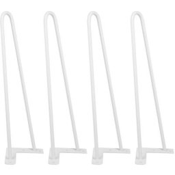 Dyhf - Pieds de table en épingles à cheveux – set de pieds de table en épingles à cheveux (4