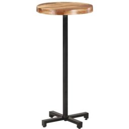 Vidaxl - Table de bar Ronde Ø50x110 cm Bois d'acacia massif n/a