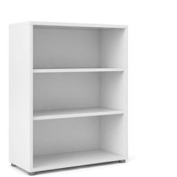 Ebuy24 - Prisme Étagère, 2 tablettes de rangement. Blanc. - Blanc