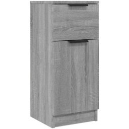 Buffet Sonoma gris 30x30x70 cm Bois d'ingénierie Vidaxl Sonoma gris