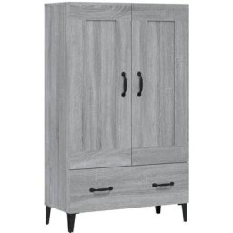 Buffet Sonoma gris 70x31x115 cm Bois d'ingénierie