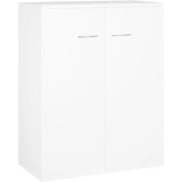 Buffet Blanc 60 x 30 x 75 cm Aggloméré Vidaxl Blanc