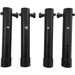Lot de 4 Réhausseurs pour Tables Pliantes HPDE - Noir