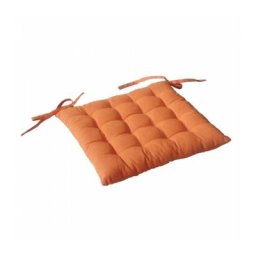 Galette de chaise piquée 40x40cm - 40x40cm - Abricot