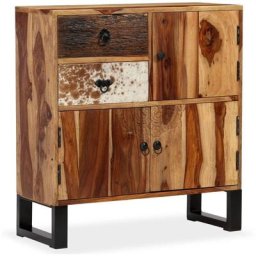 Vidaxl - Buffet Bois massif de Sesham 70 x 30 x 80 cm Brun