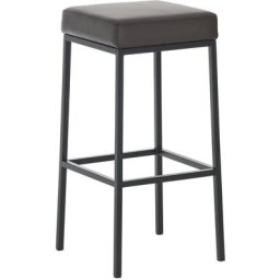 Tabouret de bar Montréal 80 marron Noir