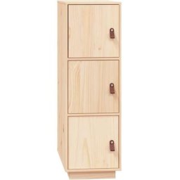 Buffet haut 34x40x108,5 cm Bois massif de pin