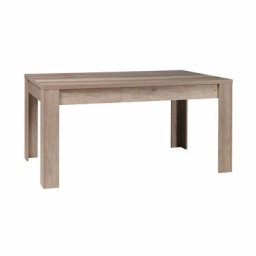 Table pour salle à manger miro. Dimensions 180 cm. Coloris Oak canyon, chêne clair. - Marron - Bois