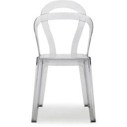 Chaise design - titi - vendu à l'unité - deco - Transparent