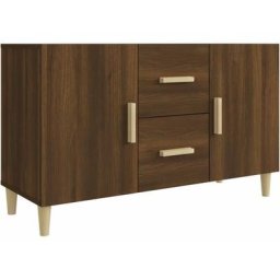 Buffet Chêne marron 100x36x60 cm Bois d'ingénierie Vidaxl Chêne marron