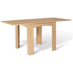 Table à manger extensible dona 6-8 personnes hêtre 80-160cm - Naturel
