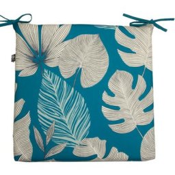 Homemaison - Galette de chaise outdoor tropical Ocean 40 x 40 cm - Ocean
