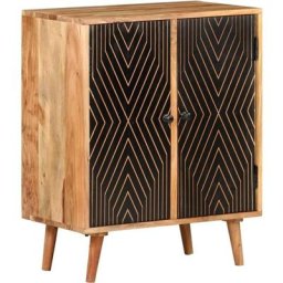Vidaxl - Buffet 60x35x75 cm Bois d'acacia massif Brun